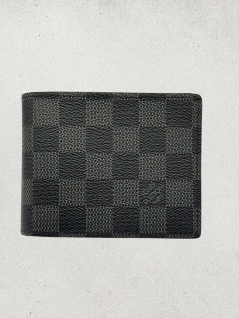 LV Black Multiple Wallet - Classic Slim Designer Wallet